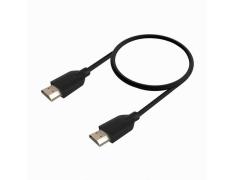 Cabo HDMI V2.0 CCS Premium Alta Velocidade / Hec 4K@60Hz 18Gbps 0,5m Cor Preto Aisens