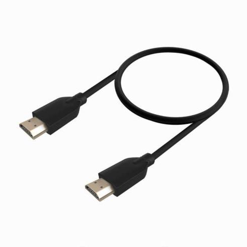 Cabo HDMI V2.0 CCS Premium Alta Velocidade / Hec 4K@60Hz 18Gbps 0,5m Cor Preto Aisens