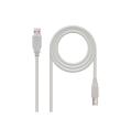 Cabo de impressora USB A 2.0 macho para USB B macho 1,80 m Nanocable