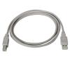 Cabo de impressora USB 2.0 tipo A macho para tipo B macho 1,8 m bege Aisens