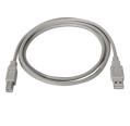 Cabo de impressora USB 2.0 tipo A macho para tipo B macho 1,8 m bege Aisens