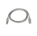 Cabo de impressora USB 2.0 tipo A macho para tipo B macho 1,0 m bege Aisens