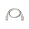 Cabo USB 2.0 Tipo A Macho para Macho 1.0m Cor Bege Aisens