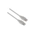 Cabo USB 2.0 Tipo A Macho para Macho 1.0m Cor Bege Aisens