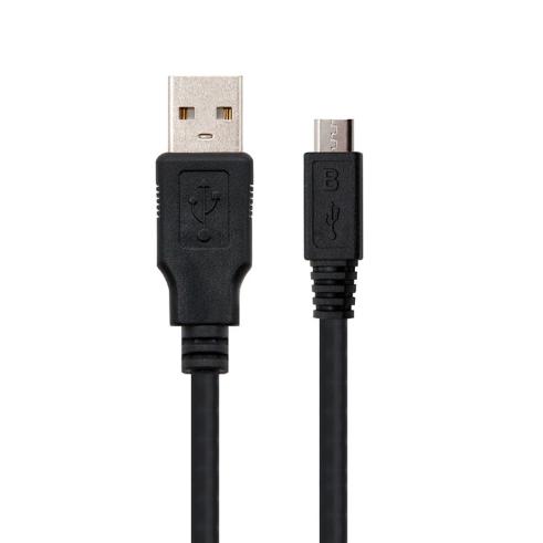 Cabo USB-A 2.0 macho para micro-USB macho 1,80m Nanocable