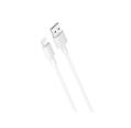 Cabo Lightning USB-A para carregamento + transmissão de dados a alta velocidade 2,4 A 1 m Branco XO