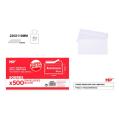 Caixa de 500 unidades de American Envelope 220x110mm