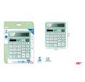 Calculadora de mesa solar e baterias Verde claro MP
