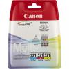 Canon CLI 521 Pacote de 3 Originais - Ciano, Magenta, Amarelo