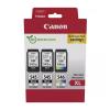 Canon PG-545XL/CL-546XL Pacote Múltiplo de 3 Cartuchos Originais
