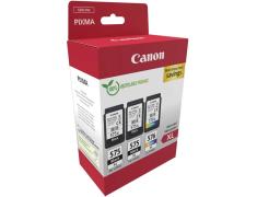 Canon PG-575XL/CL-576XL Pacote Múltiplo de 3 Cartuchos de Tinta Originais