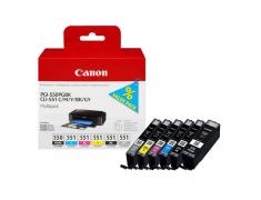 Canon PGI-550 / CLI-551 Pacote de 6 Originais