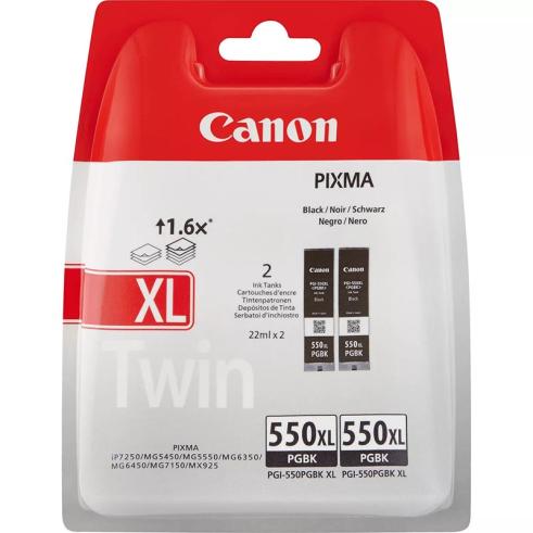 Canon PGI-550XL Preto Pacote de 2 Originales