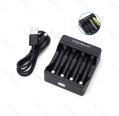 CARREGADOR DE BATERIA 4 AA / AAA