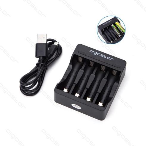 CARREGADOR DE BATERIA 4 AA / AAA
