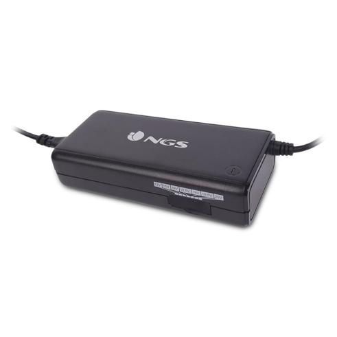 Carregador Universal para Laptop de 90W com 11 Adaptadores Indicador LED de Tensão 12-20V - NGS Ban