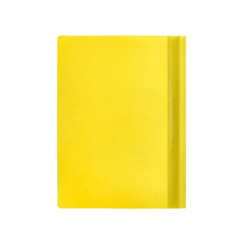 Pasta de Dossier com Fixadores Plástico A4 Amarelo Q-Connect