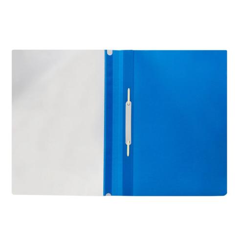 Pasta de Dossier com Fixadores Plástico A4 Azul Q-Connect