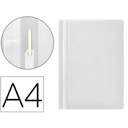 Pasta de Dossier com Fixadores Plástico A4 Branco Q-Connect