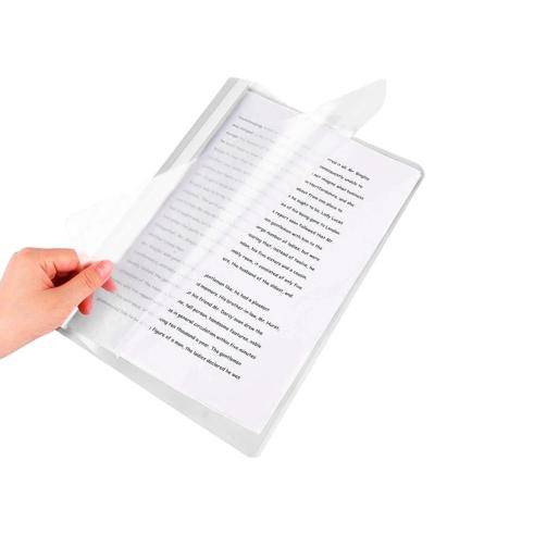 Pasta de Dossier com Fixadores Plástico A4 Branco Q-Connect