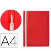 Pasta de Dossier com Fixadores Plástico A4 Vermelho Q-Connect