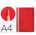 Pasta de Dossier com Fixadores Plástico A4 Vermelho Q-Connect