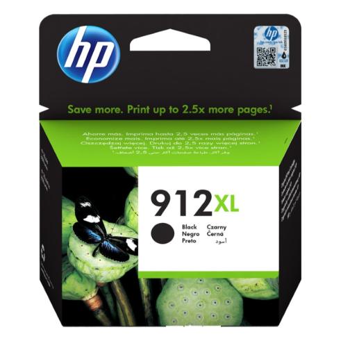 Cartucho HP 912XL Preto Original
