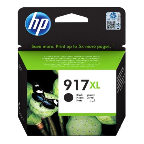 Cartucho HP 917XL Preto Original