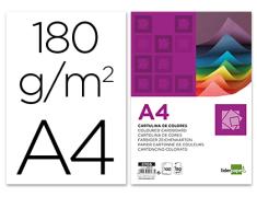 CARTÃO BRANCO A4 180g / m2 LIDERPAPEL (100 unidades)
