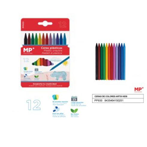 CERA PLÁSTICA KIDS 12U MP