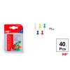 PINO DE CORTIÇA COLORIDA PADRÃO 11MM 40UDS MP