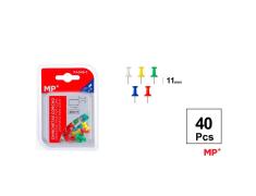 PINO DE CORTIÇA COLORIDA PADRÃO 11MM 40UDS MP