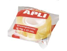 Apli Fita Adesiva Transparente 12 mm x 33 m