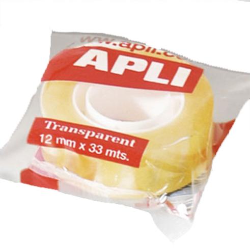 Apli Fita Adesiva Transparente 12 mm x 33 m