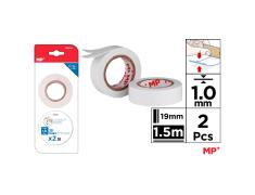 Fita Adesiva de Dupla Face 1 mm x 19 mm x 1,5 m
