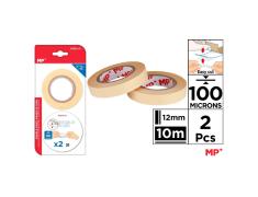 Fita Adesiva de Dupla Face de 100 microns 12 mm 10 m