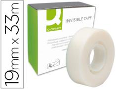 FITA ADESIVA INVISÍVEL Q-CONNECT 19mmx33mt