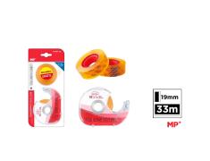 Fita Adesiva Transparente com Dispensador