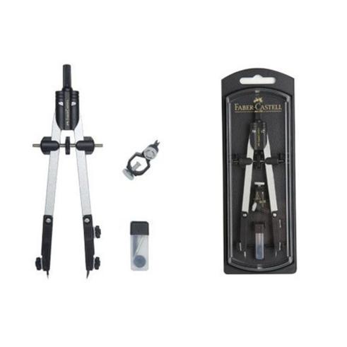 Bússola de Ajuste Rápido Faber Castell com Adaptador Universal