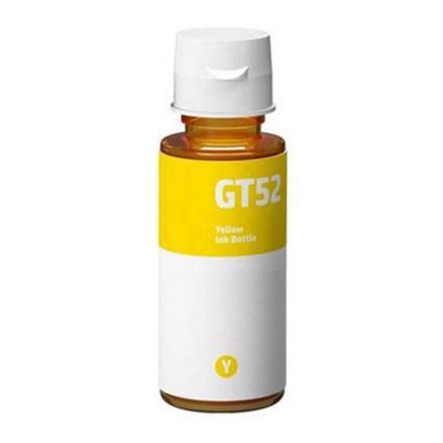 Frasco de tinta compatível HP GT52 Amarelo