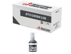 Compatível Brother BTD180BK Preta Frasco de Tinta