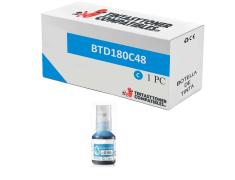 Compatível Brother BTD180C Ciano Frasco de Tinta