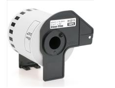Fita contínua de papel térmico transparente BROTHER DK-22113 compatível