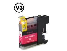 Compatível Brother LC-123 XL v3.0 Magenta Premium