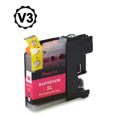 Compatível Brother LC-123 XL v3.0 Magenta Premium