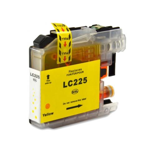 BROTHER LC-225 XL amarelo compatível