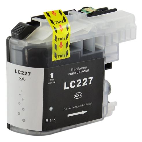 BROTHER LC-227 XL preto compatível