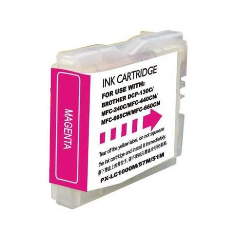 BROTHER LC1000XL / LC970XL Magenta compatível