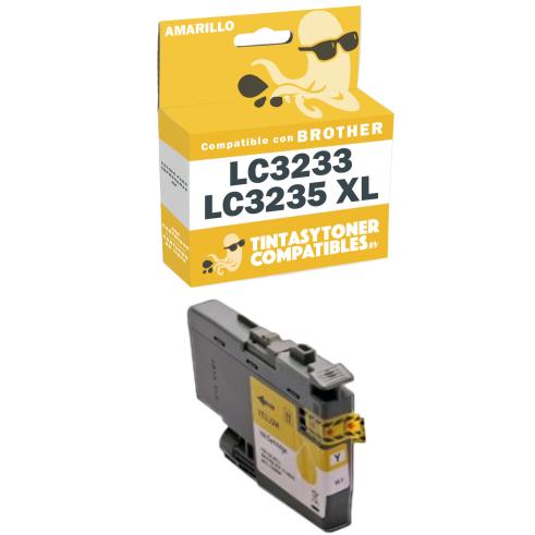 BROTHER LC3235 XL / LC3233 Amarelo compatível