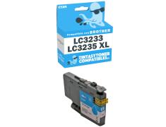 BROTHER LC3235 XL / LC3233 Ciano compatível